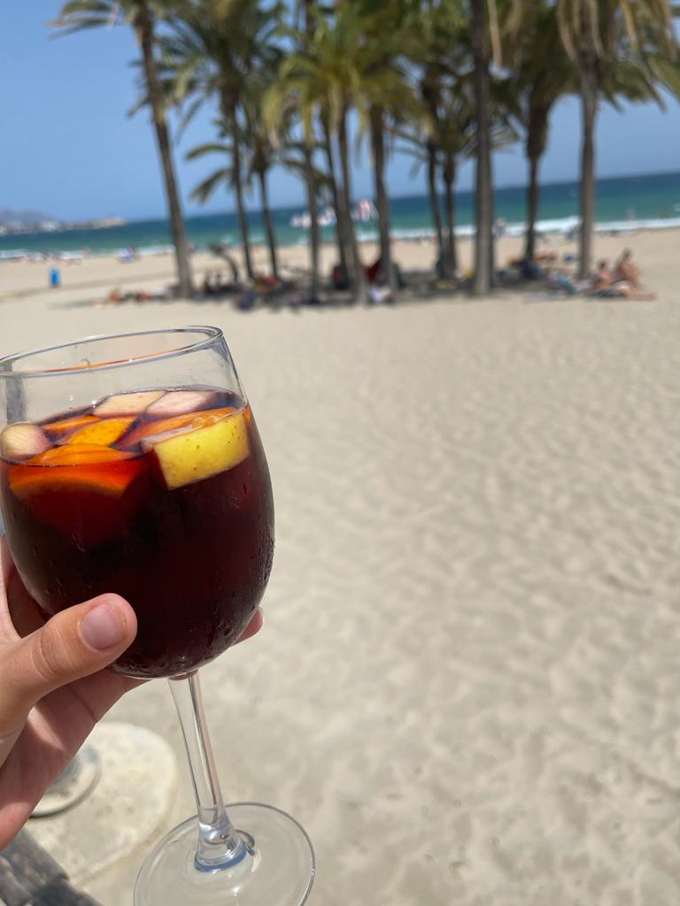 Sangria on the beach